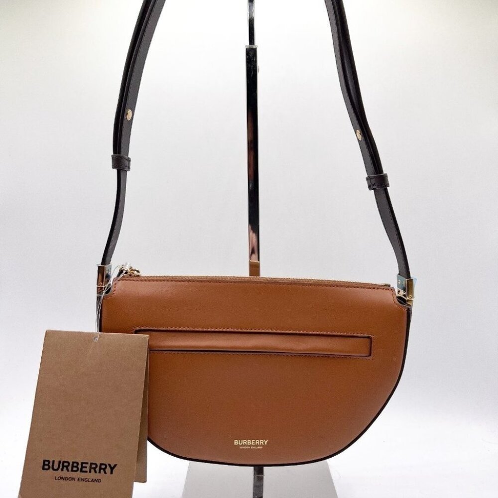 Burberry Olympia small shoulder bag in brown - Picture 2 of 12